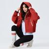 Short jacket women's three-proof outdoor windproof waterproof jacket fashion trend jacket