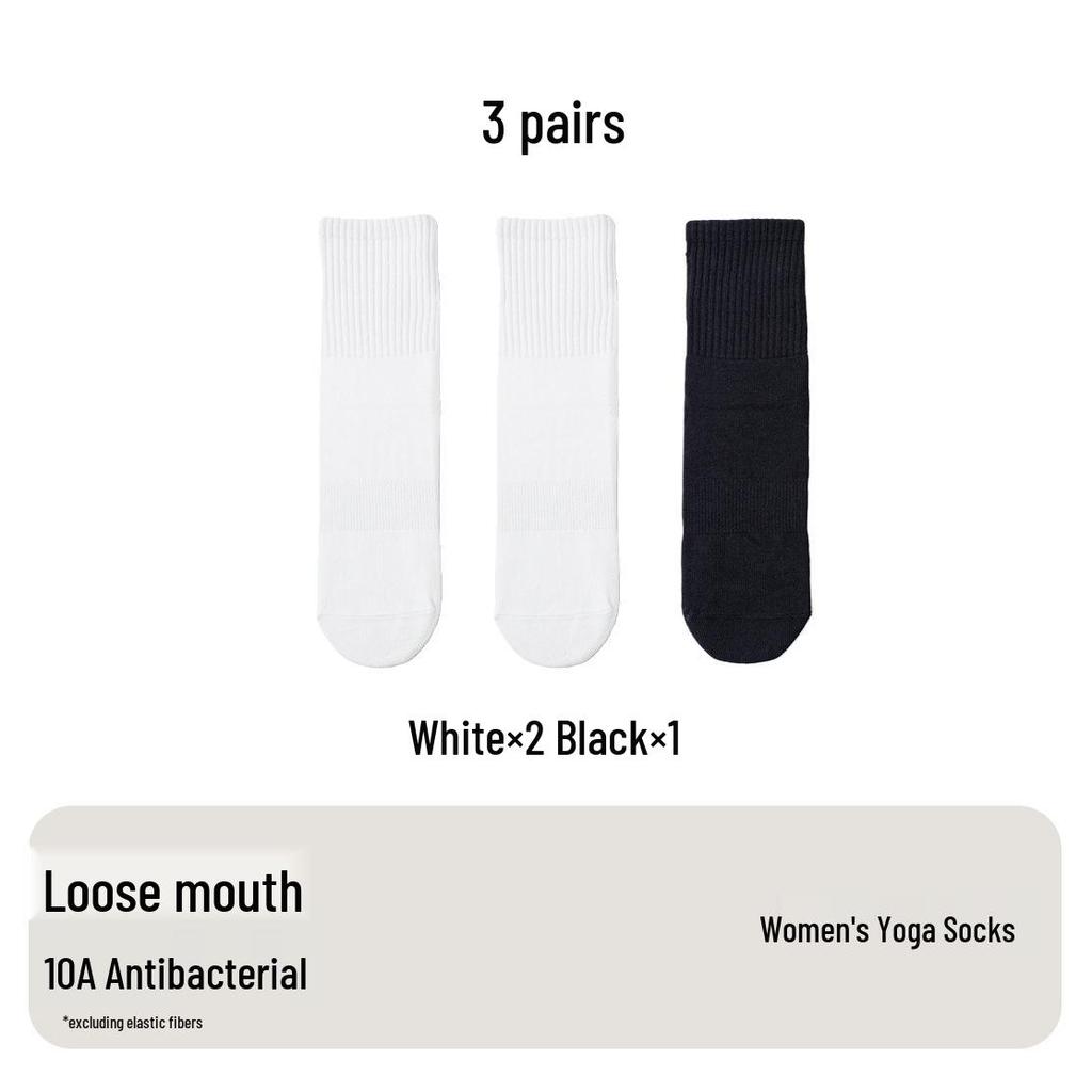 Women's Non-Slip Silicone Yoga & Pilates Socks for Spring/Summer