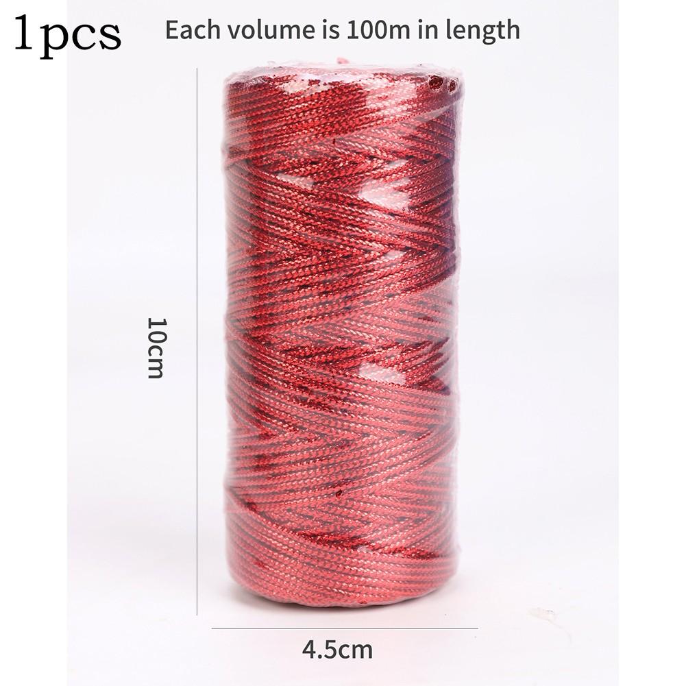 

Шнур Веревка Стропа Шнур Веревка Золото Серебро Содержимое упаковки красный