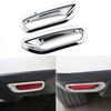 For Nissan X-Trail Xtrail T32 2014 - 2016 Rear Fog Light Frame Trim Back Foglight Lamp Stickers Decoration Cover Accessories