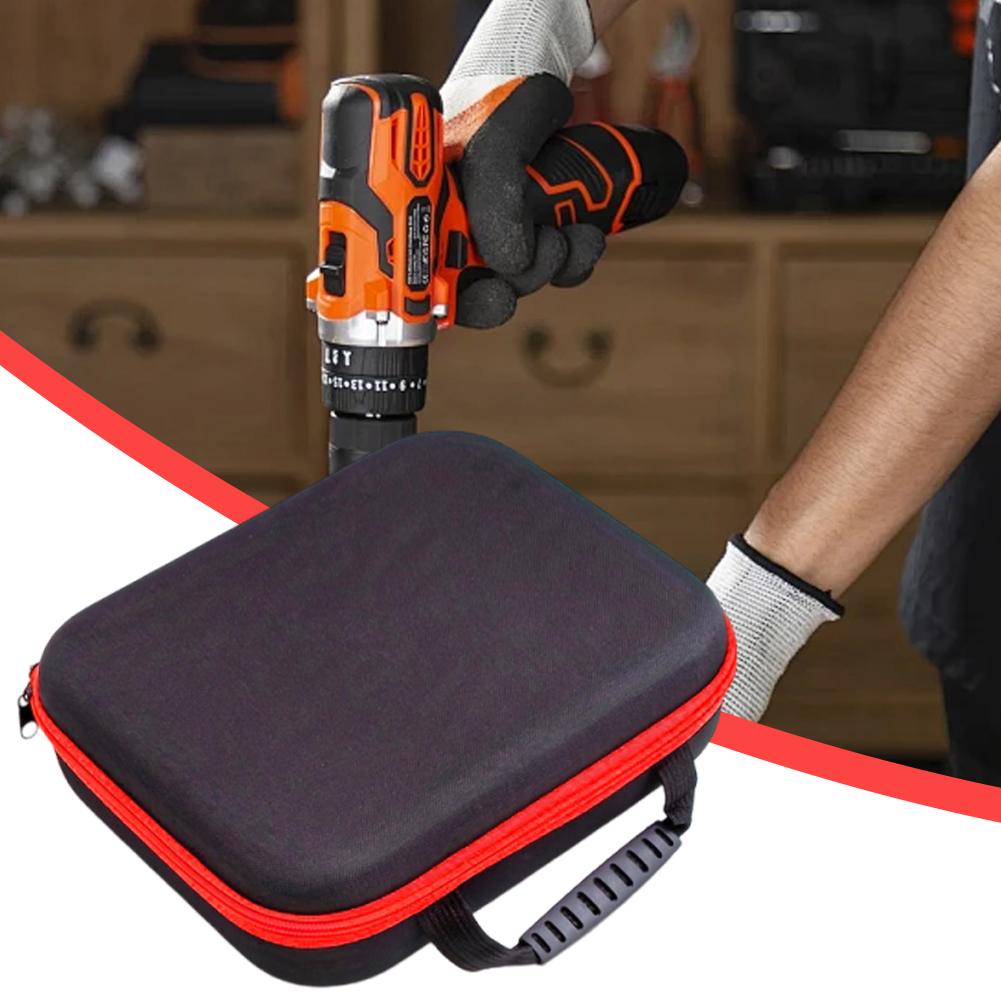 2Pcs Multifunction Portable Electric Drill Tool Bag Waterproof Oxford Cloth Handbag Electrician Hardware Organizer Tool Bag