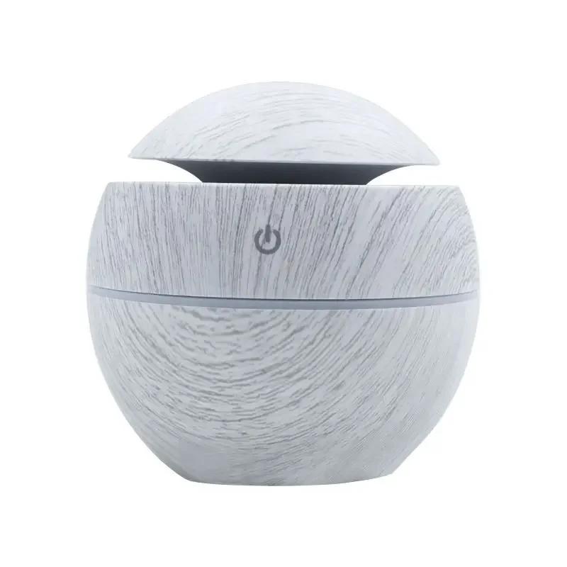 Essential Oil Aroma Diffuser USB Ultrasonic Cool Mist Sprayer Wood Grain Air Humidifier Electric Purifier for Home , Car, Office