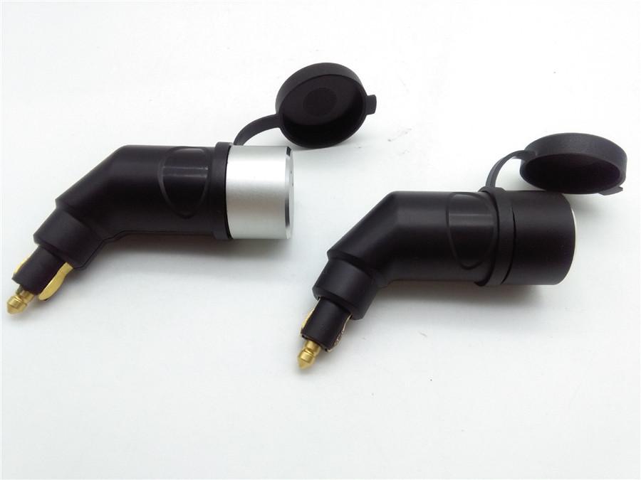 Motorcycle Cigarette Lighter Socket 5V 3.3A Portable Dual USB Color Power Adapter Plug For BMW BMW F 650/700/800 GS | R 1200 GS