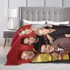 Backstreet Boys Fan Blankets Quality Super Warm Throw Blanket Winter Decorative Living Room Pattern Bedspread