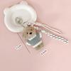 Trendy Plush Sweater Dog Braided Rope Keychain Bag Charms Pendant Decorations Multipurpose Rope  Bag Keyring