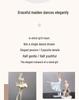 Nordic Ballet Girl Ornament - Creative Dancer Model for Princess Room Decor