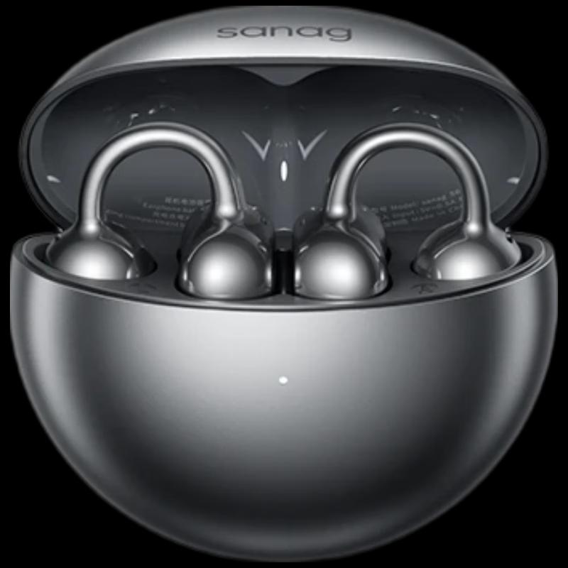Sanag S6S Ultra Open-Ear Wireless AI Ear-Clip Headphones