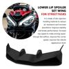 For Motorcycle Front Lip Fixed Wing Fairing Frontal Spoilers Kit Street Triple 765 S RS 2017-2024 Street Triple 765 RS 2024 2023