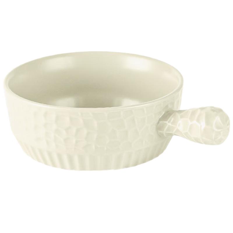 Nordic Ceramic Handle Versatile Bowl