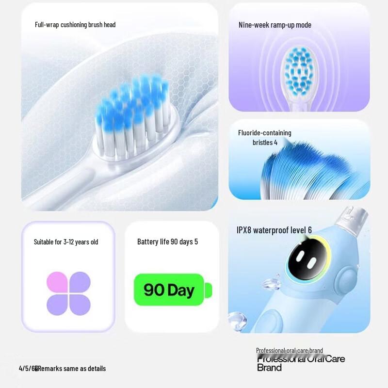 usmile Q30 Kids Digital Electric Toothbrush CN plug (adapter included)