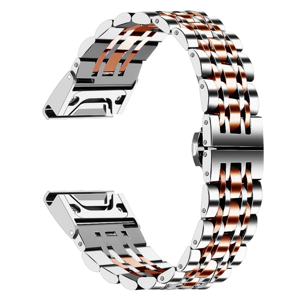 20 22 26mm Quickfit Watch Stainless Steel Strap For Garmin Fenix 8 7S 7x 7 6S 6X 6 Pro 5S 5X 935 945 Enduro Gen2 Metal Smartband