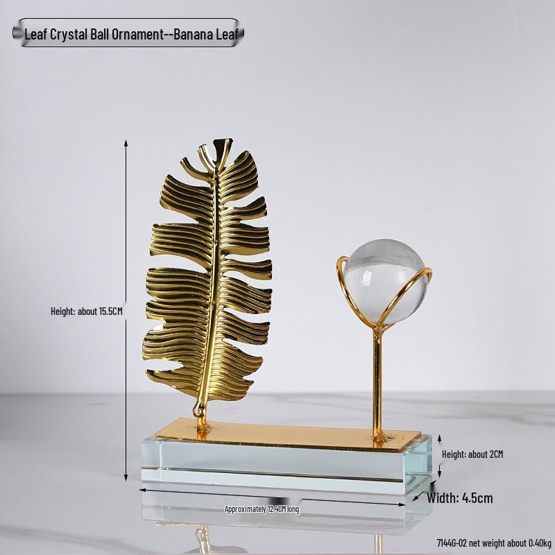 Элегантный белый стеклянный хрустальный шар - украшение для домашнего декора