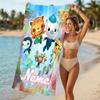 Customizable personalized beach towels Octonauts themed designs.Suitable for the beach, yoga, sports;ideal as beach accessories