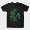 Men Black Print T-shirt Directed By David Lynch No-Cut Transfer Paper Print Cotton Tshirt