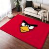 A-Angry Birds Game Floor Mat Soft Thickened Absorbent Non-Slip Bedroom Living Room Door Mat Home Decor Flannel Rugs