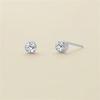 eManco Colorful Rhinestone Diamond-Studded Earrings, Stainless Steel Gold-Plated Ear Cuff.
