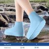 Copriscarpe in Silicone Antipioggia Impermeabili Antiscivolo - Durevoli, Riutilizzabili, Protezione Alta per Donna, Uomo e Bambini.