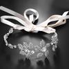 Women's Tiara Hairband Self-Wedding Bridal Cubic Headband