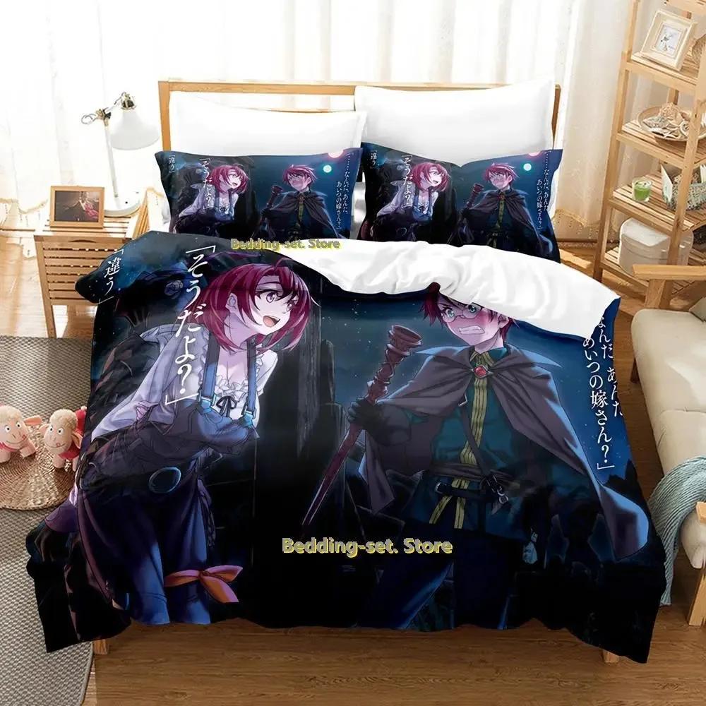 Goblin Slayer Bedding Set Single Twin Full Queen King Size Bed Set Adult Kid Bedroom Duvetcover Sets Anime Parure De Lit Bed