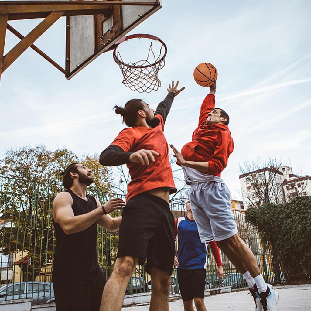 JPHNAN Basketball 7 Outdoor Indoor High Elasticity Game Ball Moisture Wicking Leather Artificial Synthetic Leather Soft Touch Indoor Outdoor 7 Ball