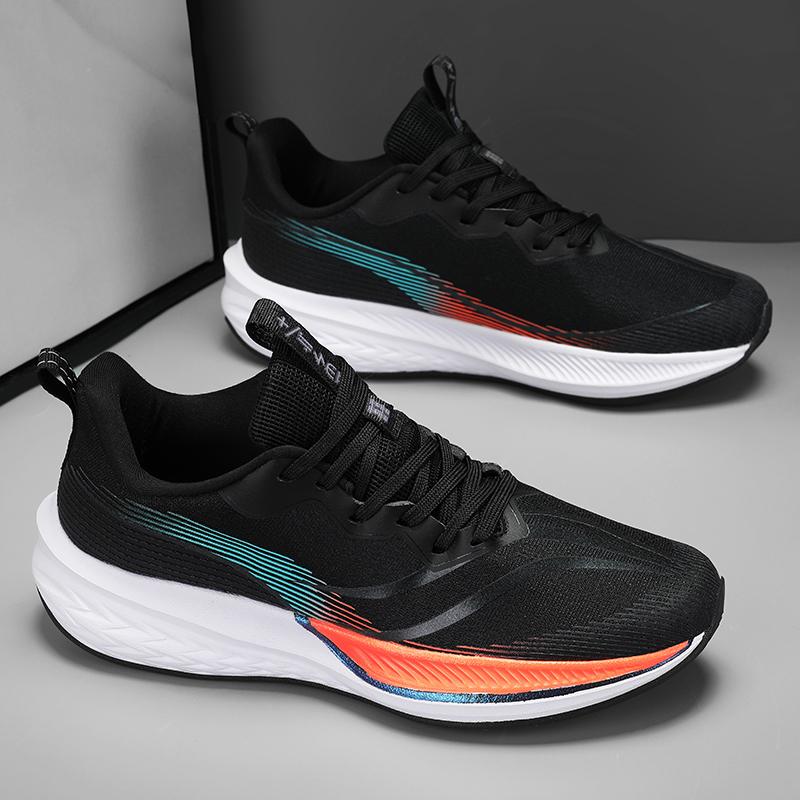 

Женская обувь Кроссовки на воздушной подушке Мужские дышащие кроссовки Мужская спортивная обувь Теннисные тренировочные спортивные кроссовки Большие размеры 36-46 36 чёрный