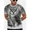 3D Printed Men's T-Shirt Summer Breathable Versatile Fashion