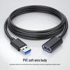 USB 3.0 Extension Cable for Computer Connection (Available in 1m, 2m, 3m) - Ideal for Keyboard, Mouse, and U Disk.