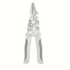 1pc Multi-Functional Wire Stripper Pliers, 9-in-1 Electrician Hand Tool, Metal Cutter, Crimping Tool, Non-Slip Grip