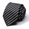 Tie Tie Polyester Silk Tie 8Cm Business Men'S Dress Wedding Studio Tie