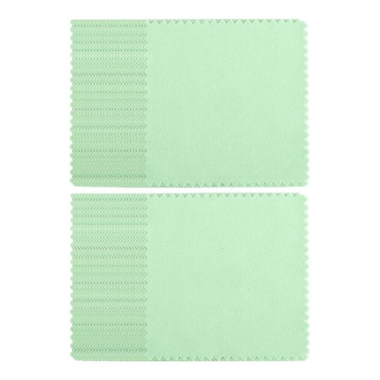 50 Pack Multifunctional Jewelry Polishing Cloth 17 Color Option Silver Restoration Cloth Cleaning Accessory for Jewelry