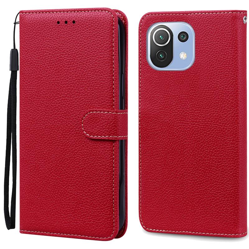 Mi 11 Lite Deksel For Xiaomi Mi 11 Lite 5G NE Lær Lommebok Flipdeksel For Xiaomi Mi 11 Lite Deksel Mi11 11i Cover Coque Fundas