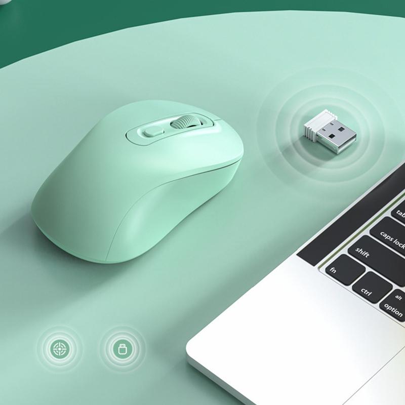 Wireless Gaming 2.4Ghz Bluetooth Mouse Dual Mode Rechargeable Type-C Mouse Silent Ergonomic Mice For Pc Laptop E-Sports Gamer