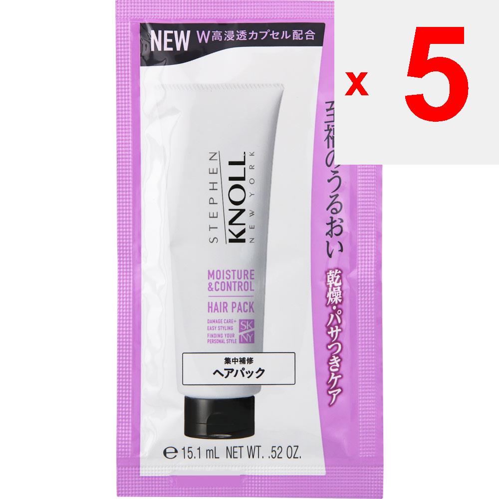 Kose Steven Knoll Moisture Control Hair Pack W Trial 15g Szampon/odżywka (premia) Nanieś odpowiednią ilość produktu na całą długość włosów i delikatnie wmasuj.
