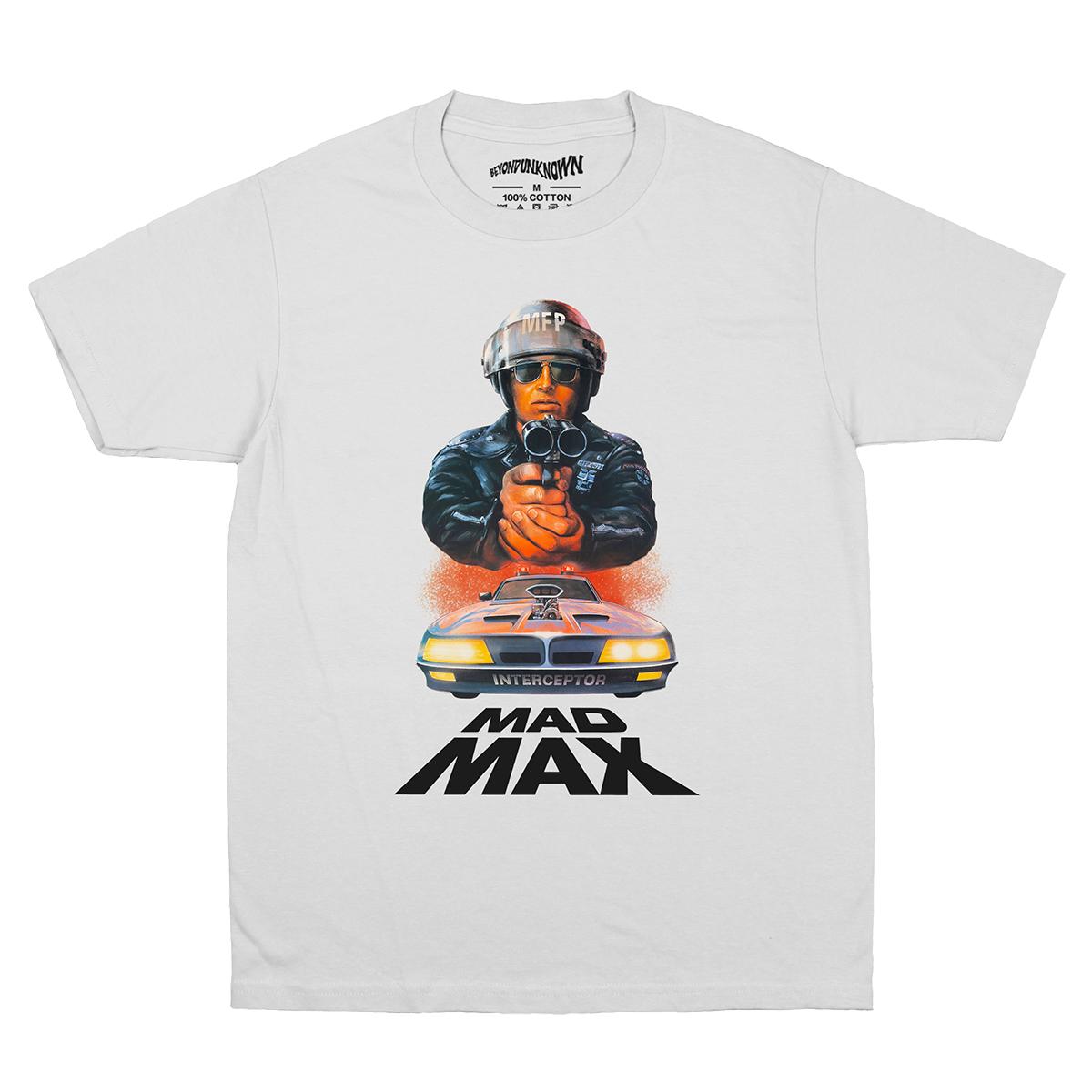 Mad Max TShirt Mel Gibson Movie Fist Of The North Star Unisexs Clothing Short Sleeves Loose Printed  Summer Cotton Tee Shirt S