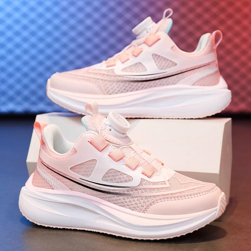 Girls Shoes Sneakers Summer 2025 New Mesh Non-slip Children Breathable Dad Shoes Girls Middle and Older Children Running