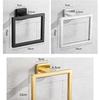 304 Stainless Steel Wall-Mounted Towel Ring for Bathroom, Kitchen, and Hotel Use
