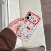 Korean Sweet Cat Chain Phone Case for iPhone 17/16 Pro Max/15/14