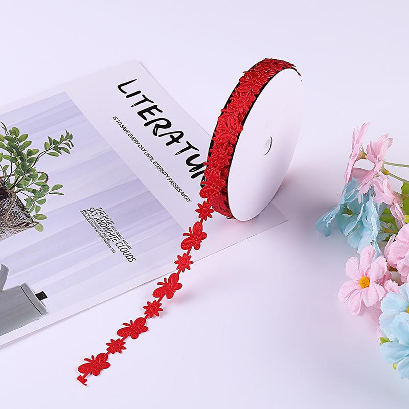 1.5cm Wide Fine Butterfly Flower Lace fabric Craft Cake Gift Wrap With DIY Handmade Hat Purse Bouquet Ribbon Accessories renda