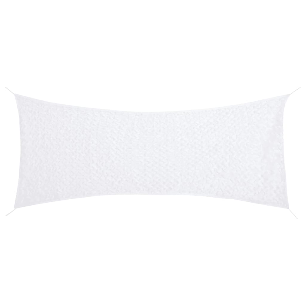 Camouflage Net with Storage Bag 312 x 140 cm White