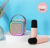 Portable K12 Bluetooth Speaker & Microphone for Outdoor Live Streaming and Home Karaoke