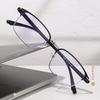 Women Blue Light Filter Eyeglasses Men's Retro Business Eyeglass Lightweight Glasses Clear Vision