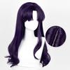 LAOBAO Misato Katsuragi Cosplay Disguise Costume Purple Long Perfect for and Events Wig, Heat-Resistant, Wig, Accessory, Hair, Curly, Parties,