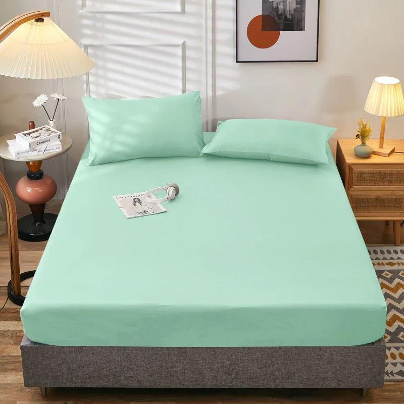Fitted Sheet with Elastic Bands Non Slip Adjustable Mattress Covers for Single Double King Queen Bed,90/120/150/180cm
