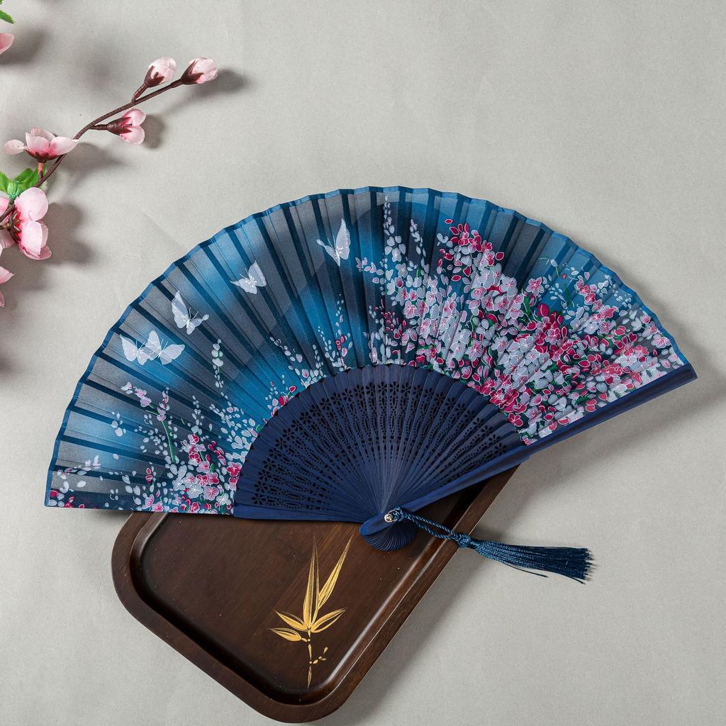 Japanese Fan Stylish Dance Fan Craft Fan Decorative For Party Women Photography