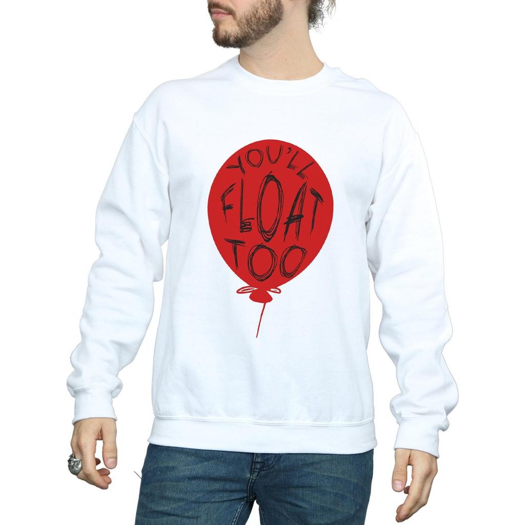 It Mens Pennywise You´ll Float Too Sweatshirt
