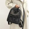 Denim Backpack Punk Rivet Backpack