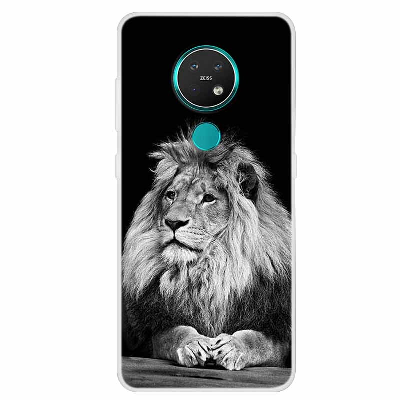 Per Custodia Nokia 7.2 Nokia 6.2 Lusso Silicone TPU Morbida Cover Posteriore Custodia Telefono Per Nokia 7.2 Funda TA-1193 TA-1178 Cartone Animato Coque