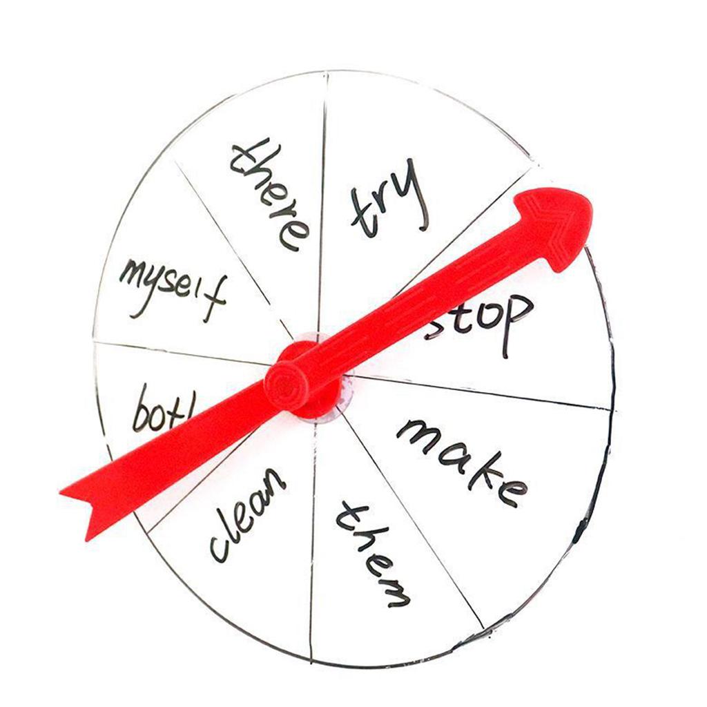 Velký roztočný šíp pro třídní hru a DIY aktivity Interaktivní herní roztočný šíp Příslušenství Přísavka