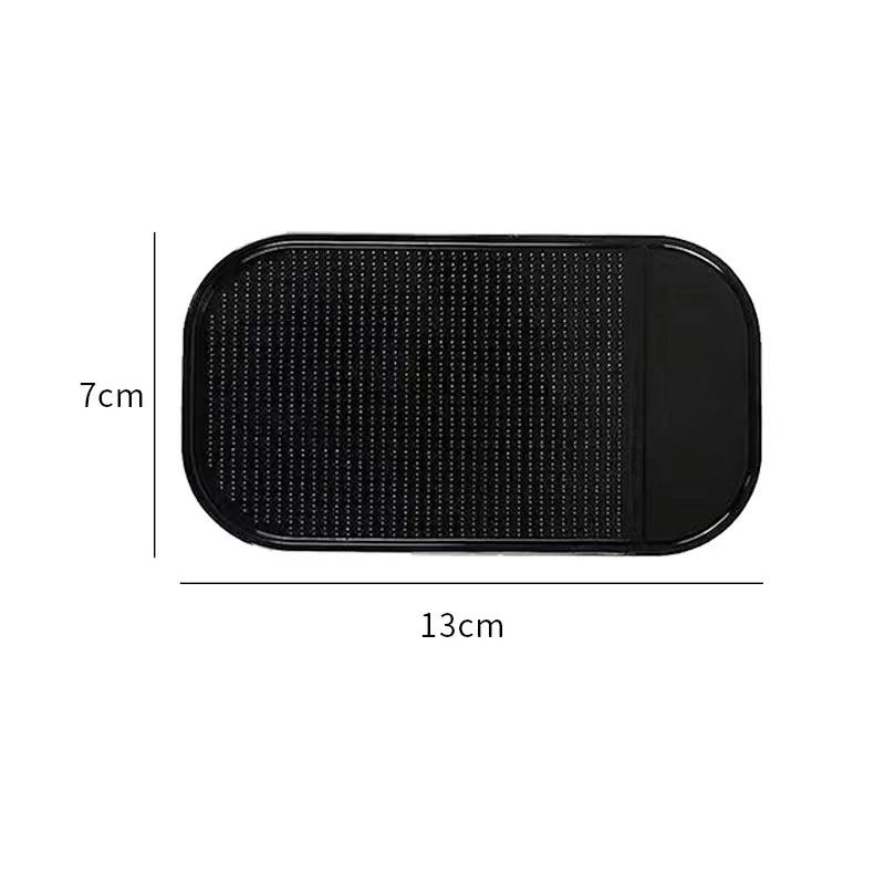 Tablero de Coche Almohadilla Antideslizante de Silicona Soporte para Llaves Gafas Teléfono Alfombrilla de Almacenamiento Interior de Coche Almohadilla Pegajosa Antideslizante Soporte para Teléfono