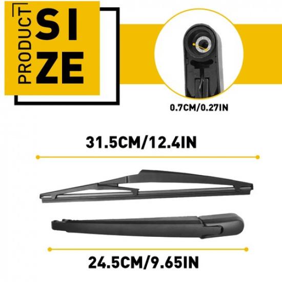REAR Windshield Wiper Blade For Toyota Matrix E 130 2003 - 2008 High Quality EXV